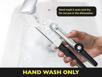 Stainless Steel Heavy Duty Hand Crank Manual Can Opener for Kitchen Camping